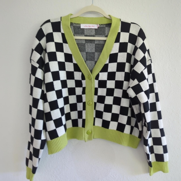 Lisa Says Gah Sweaters - 🍋✨Lisa says GAH Racing Flat Andretti Cardi size xs/s